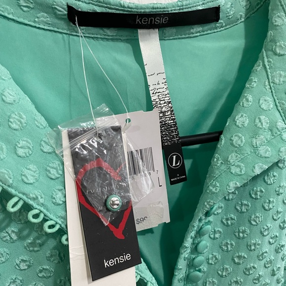 NWT Mint Polka Dot Kensie Dress - Picture 3 of 3